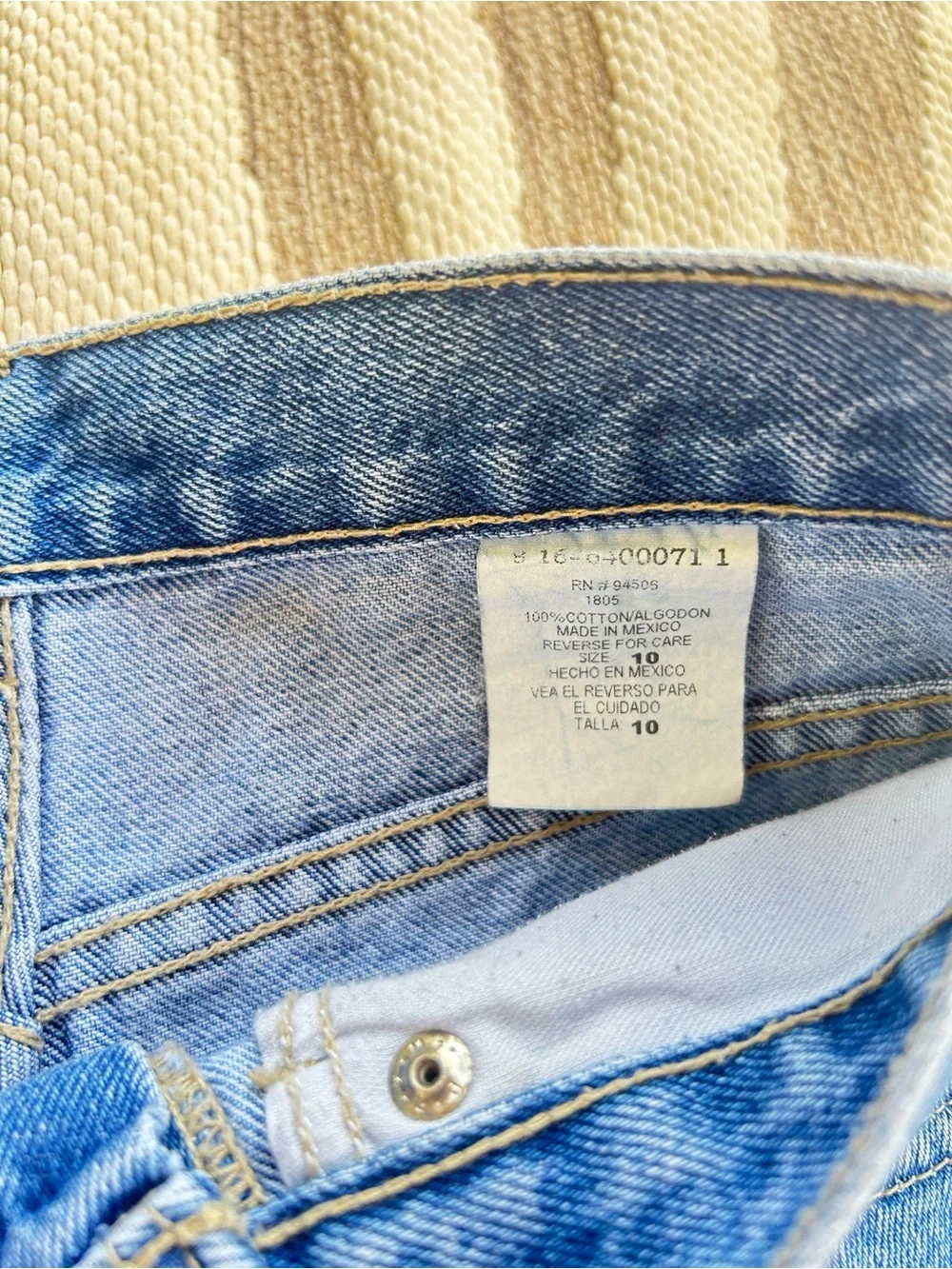 Vintage Faded Glory Denim Long Jorts - Women’s size 00 or 23’